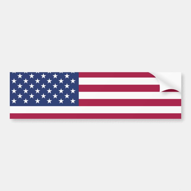 Amerikanische Flaggen-Autoaufkleber Autoaufkleber (Vorne)