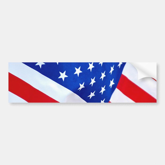 Amerikanische Flaggen-Autoaufkleber Autoaufkleber (Vorne)
