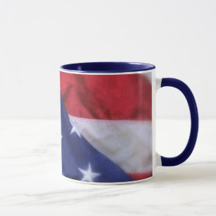 Amerikanische Flaggen-Kaffee-Tasse Tasse