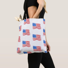 Amerikanische Flaggen Tasche