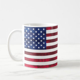 Amerikanische Flaggen-Tasse Kaffeetasse