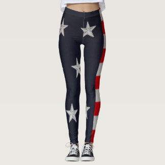 Amerikanische Flaggen-US Flagge-Leggings Leggings