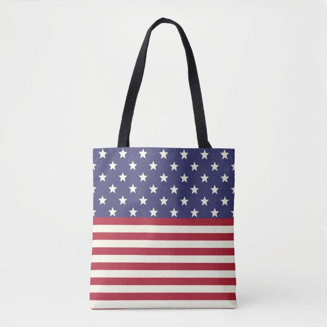 Amerikanische Flaggen-US Flagge patriotische USA Tasche (Vorderseite)