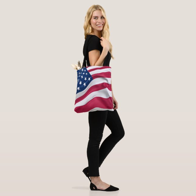 Amerikanische Flaggenfreiheit Tasche (Am Model)