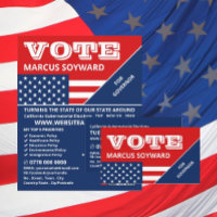 Amerikanische Flaggengestaltung, politischer Wahlk