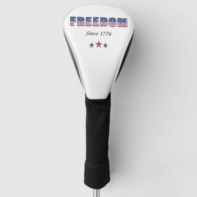 Amerikanische Freiheit 1776 Golf Headcover (Vorderseite)