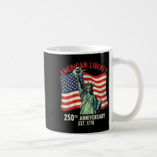 Amerikanische Freiheit 250. Jubiläum Est 1776 Stat Kaffeetasse