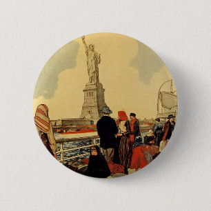 Amerikanische Freiheit Button