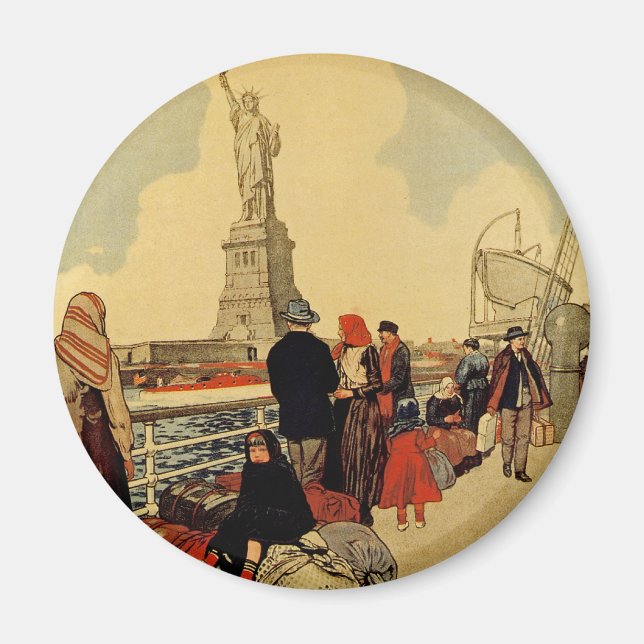 Amerikanische Freiheit Magnet (Vorne)