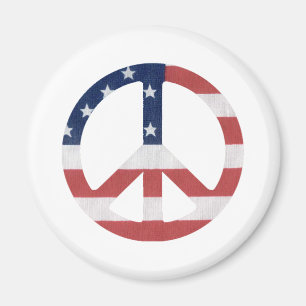 Amerikanische Friedenszeichen-Produkte! Magnet