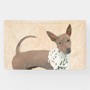Amerikanische Friseurmalerei - Hundekunst Banner