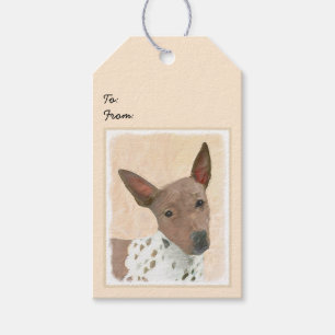 Amerikanische Friseurmalerei - Hundekunst Geschenkanhänger