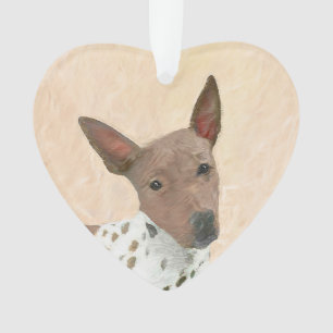 Amerikanische Friseurmalerei - Hundekunst Ornament