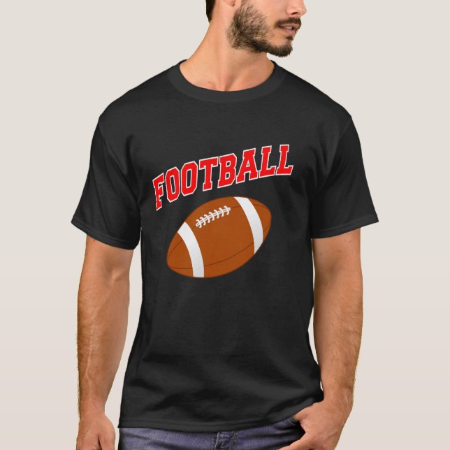 AMERIKANISCHE FUSSBALLFRAUEN MENSCHEN KINDER JUNGE T-Shirt (Vorderseite)