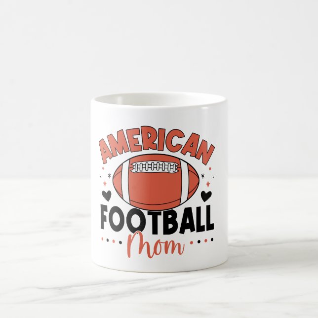 AMERIKANISCHE FUSSBALLMAMA KAFFEETASSE (Mittel)