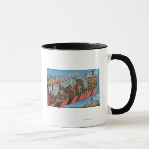Amerikanische Gabel, Utah - große Buchstabe-Szene Tasse