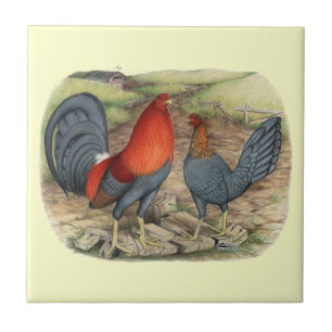 Amerikanische Game Blue Reds Fliese