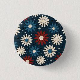 Amerikanische Gänseblümchen Button