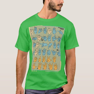 Amerikanische Gebärdensprache 14 T-Shirt