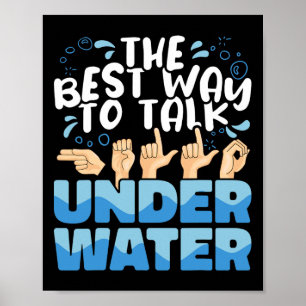 Amerikanische Gebärdensprache ist der beste Weg, u Poster