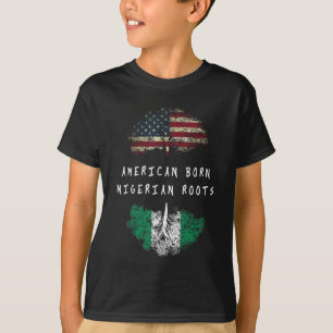 Amerikanische geborene nigerianische Wurzeln Herku T-Shirt