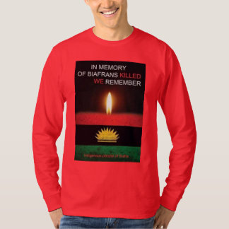 Amerikanische Geldstrafe Jersey Biafra Männer T-Shirt