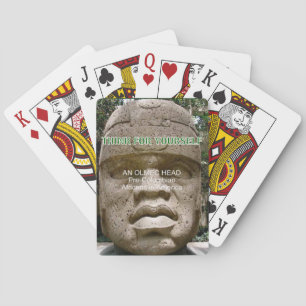 Amerikanische Geschichte Olmec Flyer Spielkarten