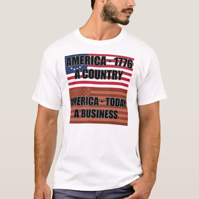 Amerikanische Gier T-Shirt (Vorderseite)