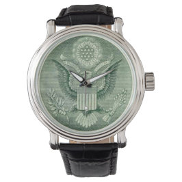 Amerikanische Glattkopfadler Armbanduhr