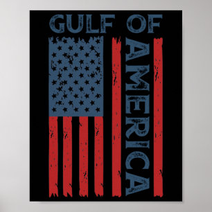 Amerikanische Golfregion - Golf von Amerika Funny Poster