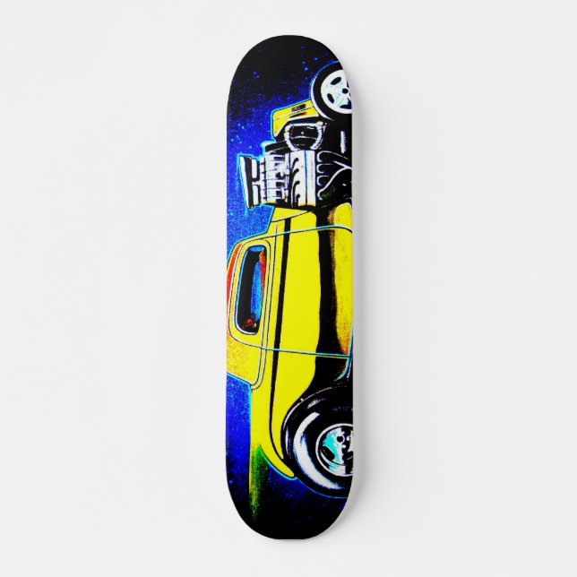 Amerikanische Graffiti 2009 Skateboard (Vorne)