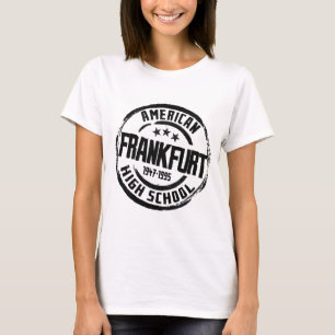 Amerikanische Highschool Frankfurts T-Shirt