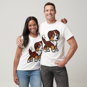 Amerikanische Hirte, Rot Tri mit Schwanz T-Shirt