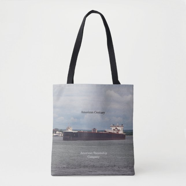 Amerikanische Jahrhundertwende auf Totentasche Tasche (Vorderseite)