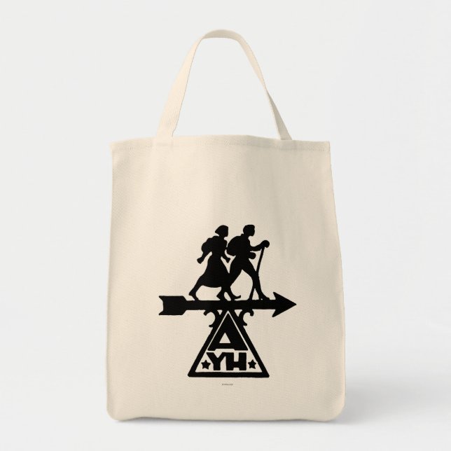 Amerikanische Jugend-Herbergen Tragetasche (Vorne)