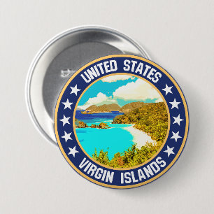 Amerikanische Jungferninseln Button