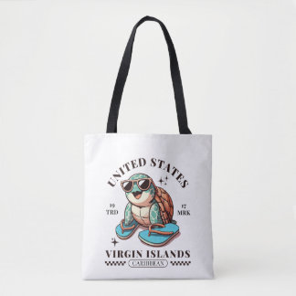 Amerikanische Jungferninseln Karibik Tasche