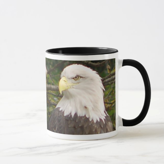 Amerikanische kahler Adler-Tasse Tasse (Rechts)