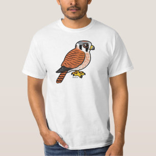 Amerikanische Kestrelfrau T-Shirt