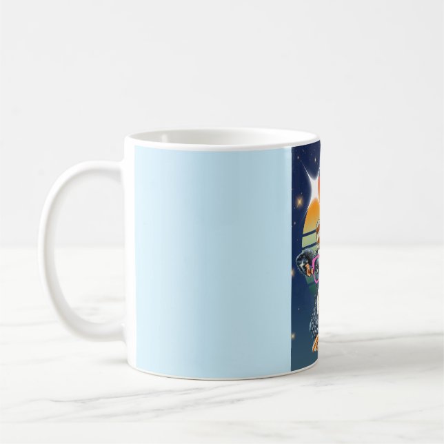 Amerikanische Kuh Kaffeetasse (Links)