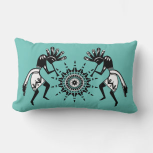 Amerikanische Kultur - Sun Dancing Kokopelli 1 Lendenkissen
