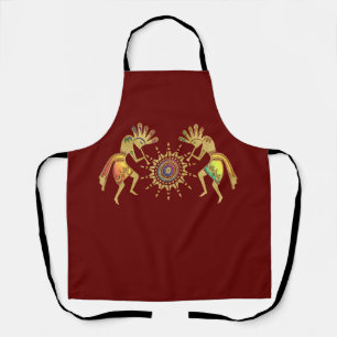 Amerikanische Kultur - Sun Dancing Kokopelli 3 Schürze