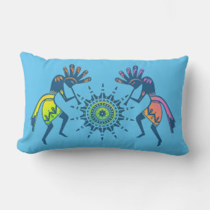 Amerikanische Kultur - Sun Dancing Kokopelli 5 Lendenkissen