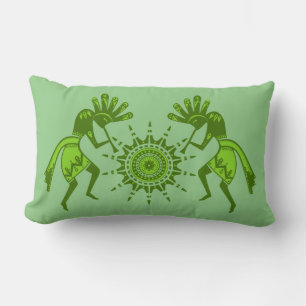 Amerikanische Kultur - Sun Dancing Kokopelli 7 Lendenkissen