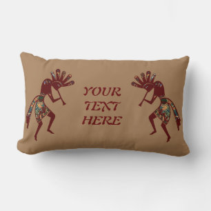 Amerikanische Kultur - Tanzen Kokopelli 3 Lendenkissen