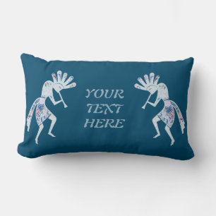 Amerikanische Kultur - Tanzen Kokopelli 4 Lendenkissen