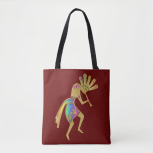 Amerikanische Kultur - Tanzen Kokopelli 5 Tasche