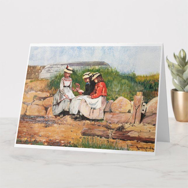 Amerikanische Kunst Karte (Kleine Pflanze)