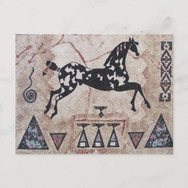 Amerikanische Kunst Postkarte (Vorderseite)