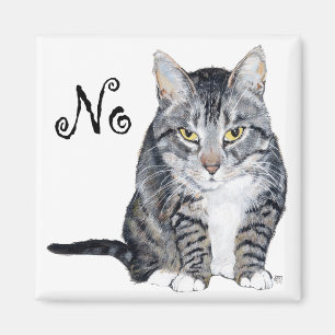 Amerikanische Kurzhaar Katze - Nein Magnet